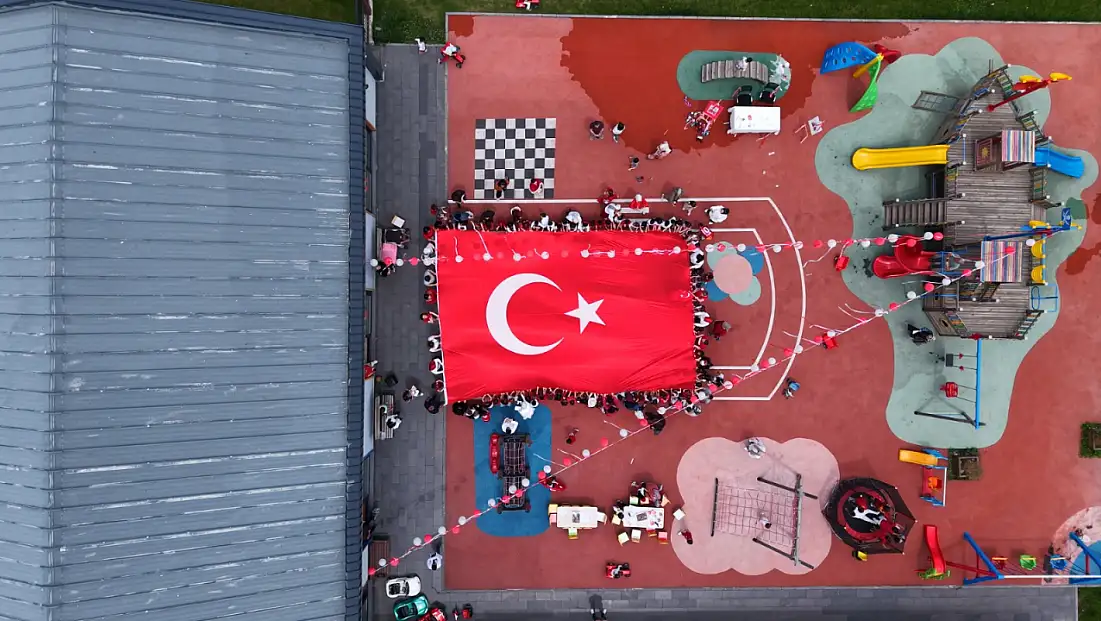 Kayseri’de Miniklerin A Milli Takım İçin Yaptığı Etkinlik Dikkat Çekti