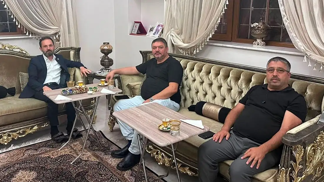 Kayseri'de MKYK üyesinin oğlu kaza yaptı! İlk ziyaret Başkan’dan