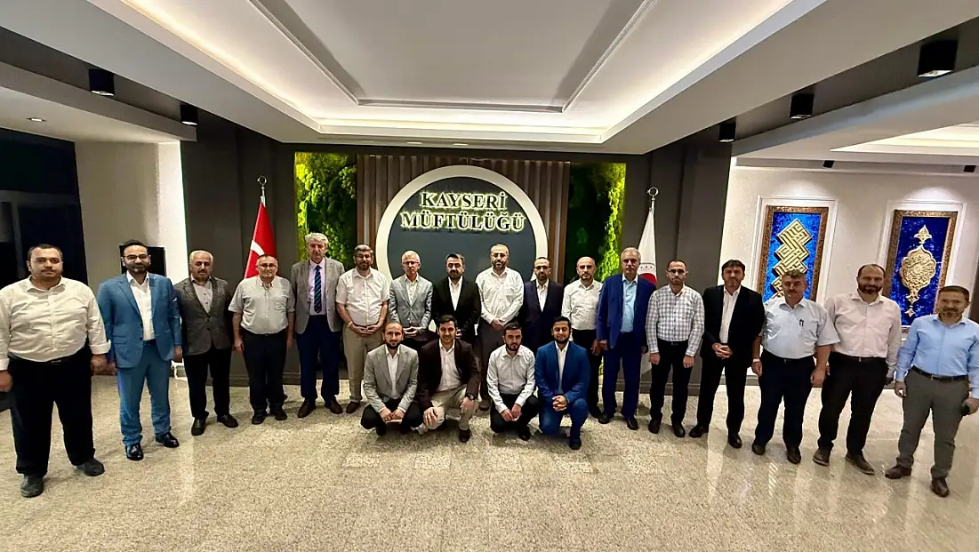 Kayseri'de müftüler toplandı! Hizmetler masaya yatırıldı