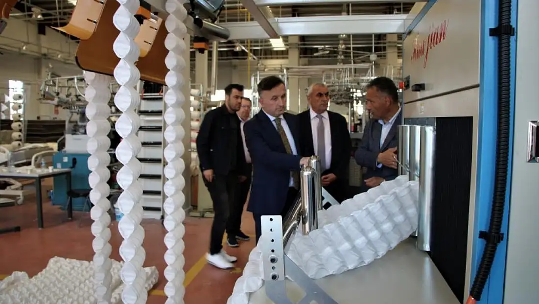 Kayseri'de o lisede yatak üretimine geçildi!