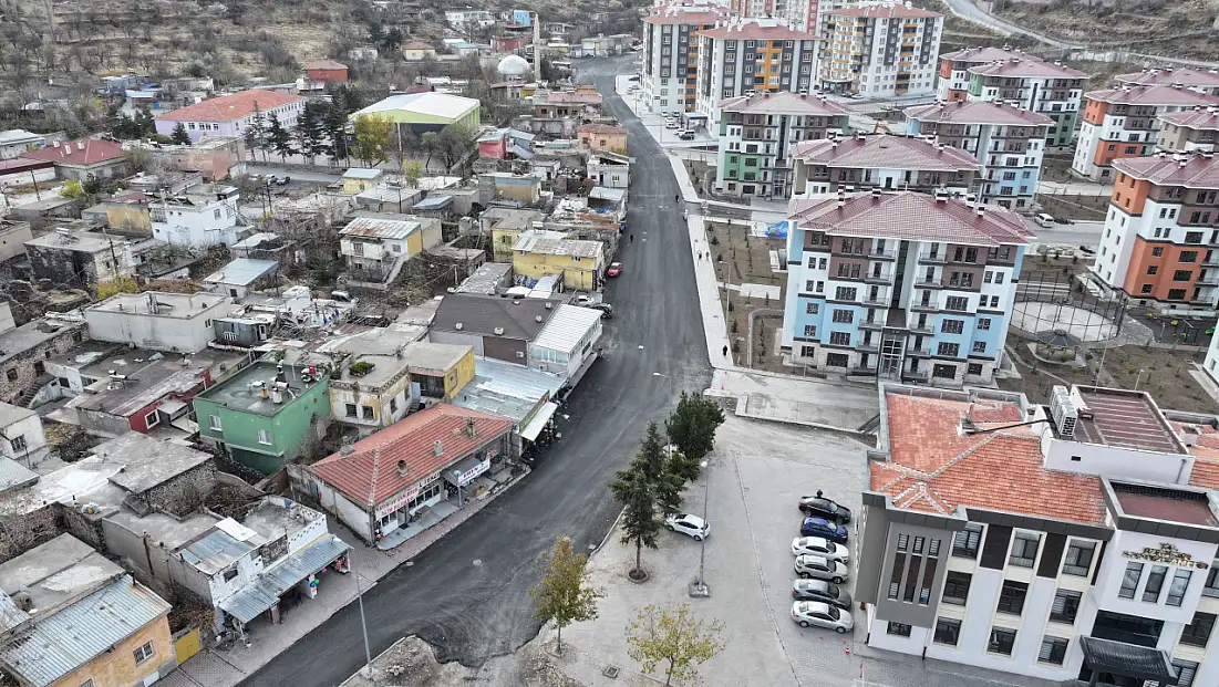 Kayseri'de o mahalle baştan sona değişti!