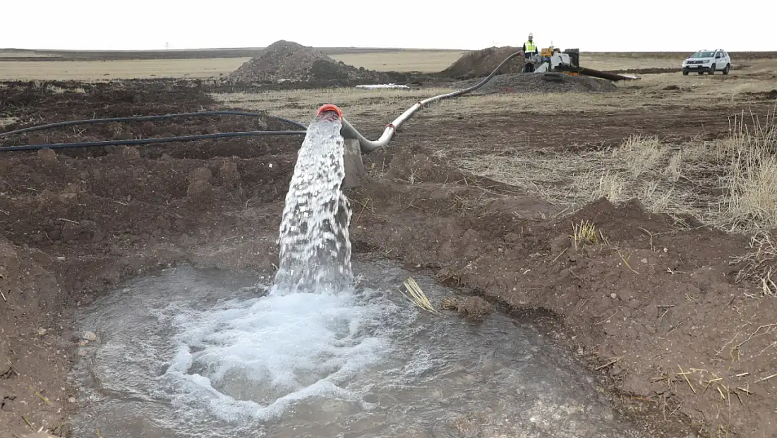 Kayseri'de o mahallelere müjde! Yeni kuyu açıldı