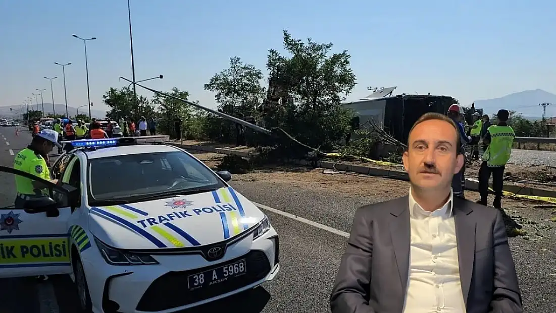 Kayseri’de otobüs kazası! İncesu Belediye Başkanı’ndan açıklama
