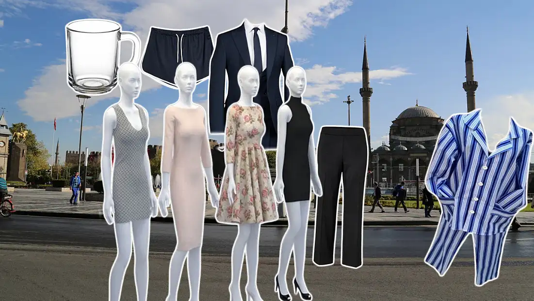 Kayseri’de pijama, şort, plastik manken, pantolon, takım elbise, bardak, tencere icralık oldu!