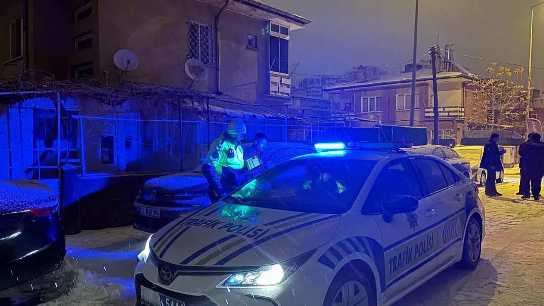 Kayseri'de polis kovalamacası çıkmaz sokakta bitti