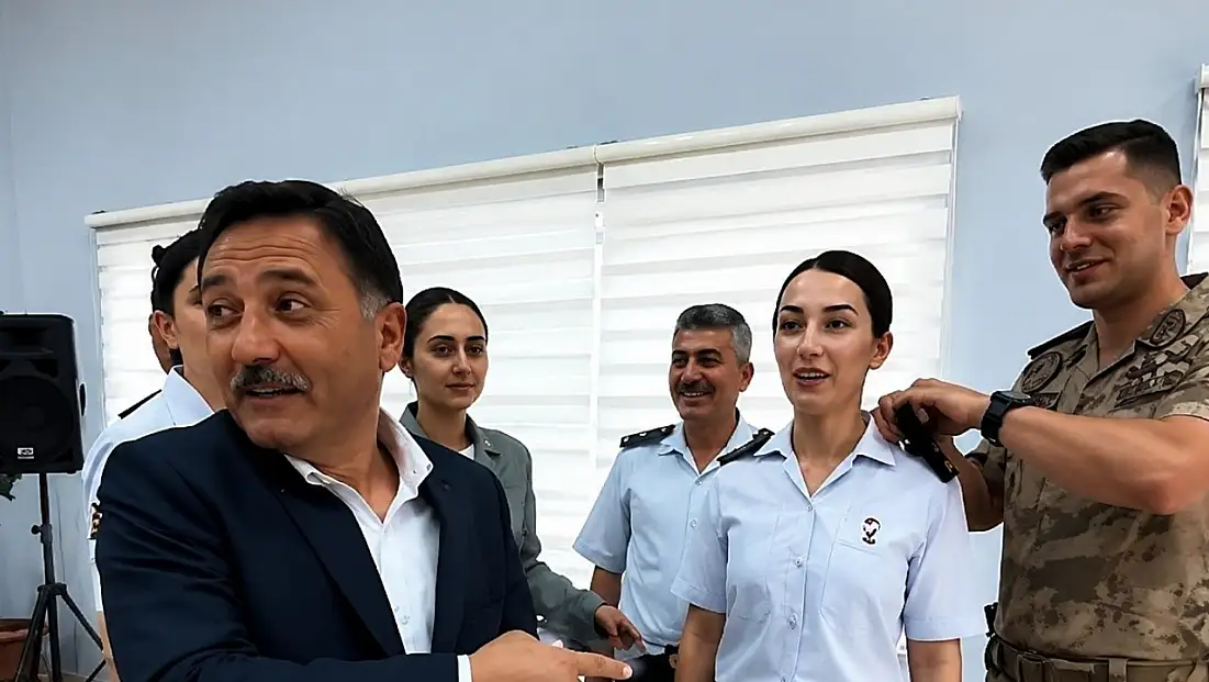Kayseri'de rütbeler değişti!