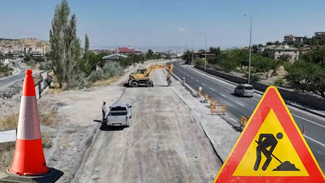 Kayseri’de sabah 07.00 itibarıyla o yol trafiğe kapatılacak