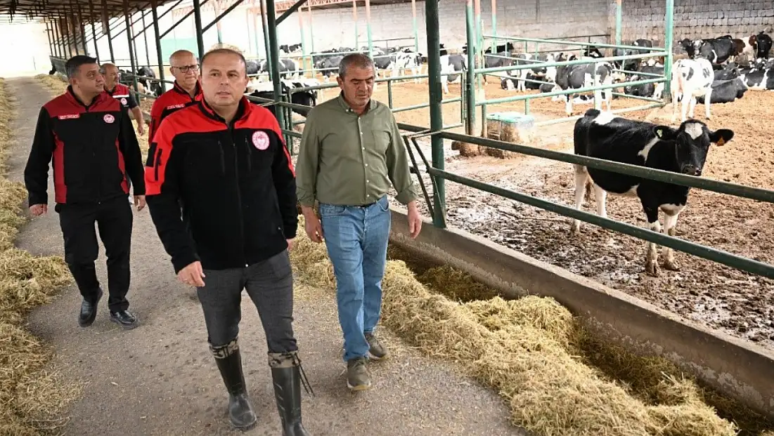 Kayseri’de sağlıklı süt için işletmeler mercek altında!