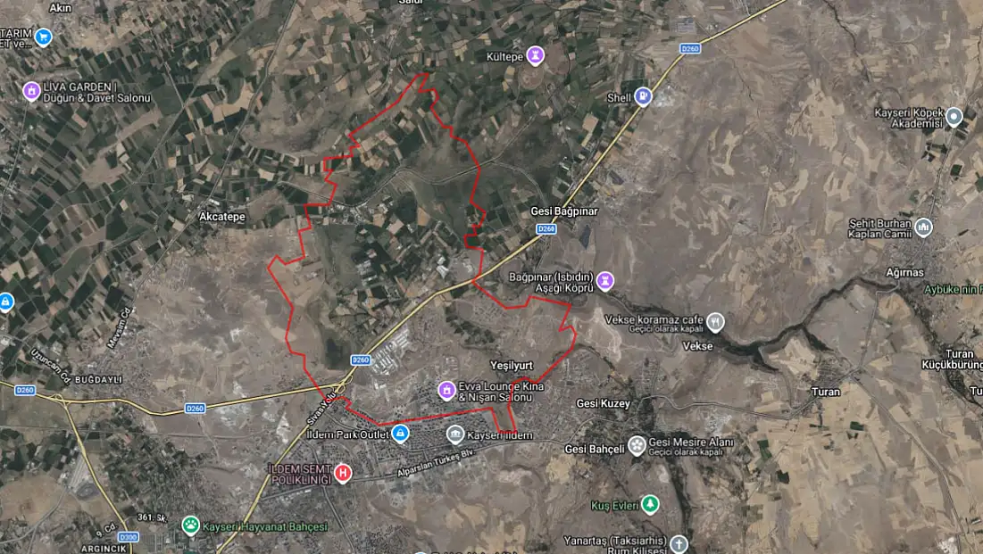 Kayseri’de satılacak arsalar belli oldu! Yarın beklenen karar çıkacak