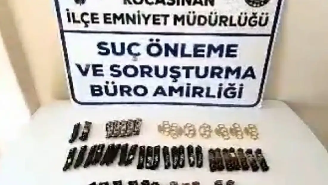 Kayseri'de satışı yasak 106 malzeme ele geçirildi