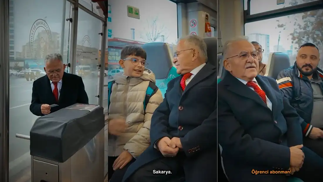 Kayseri’de soğuk havayı ısıtan buluşma