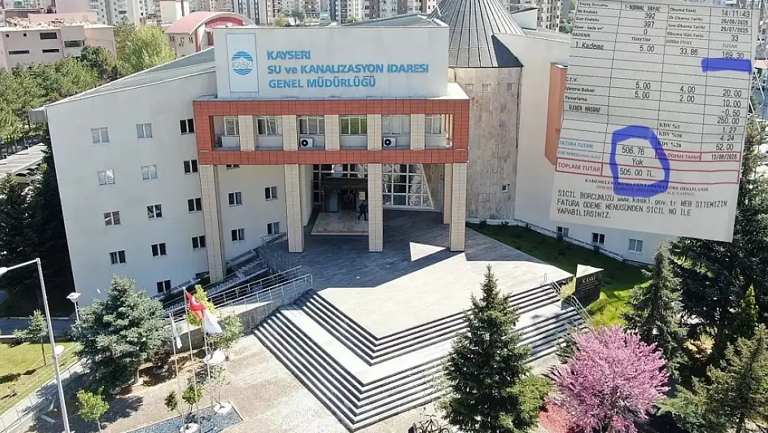 Kayseri’de su faturası iddiası! Gerçek ortaya çıktı