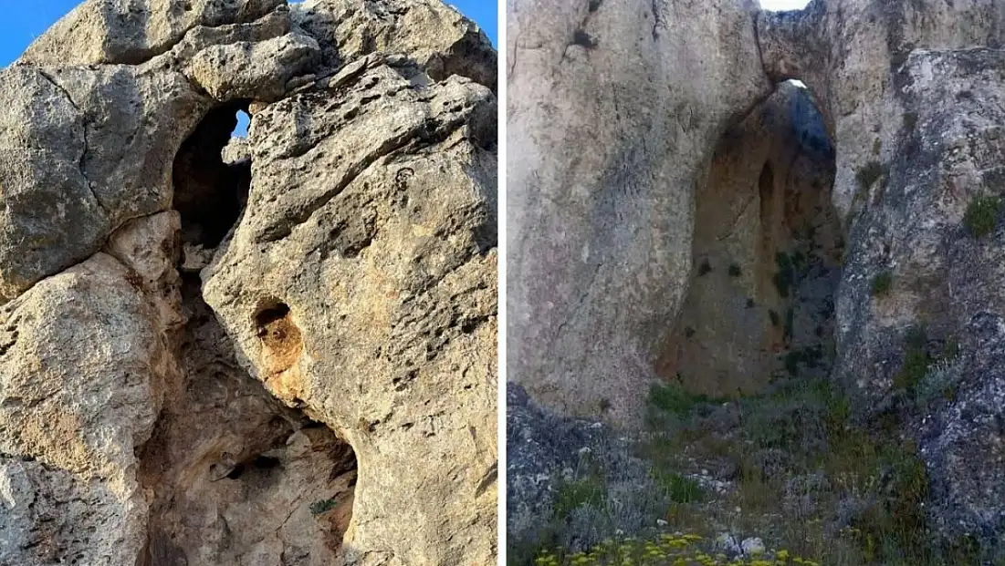 Kayseri'de tarihe damga vuran mağara! Eşkıyalar tarafından kullanıldı