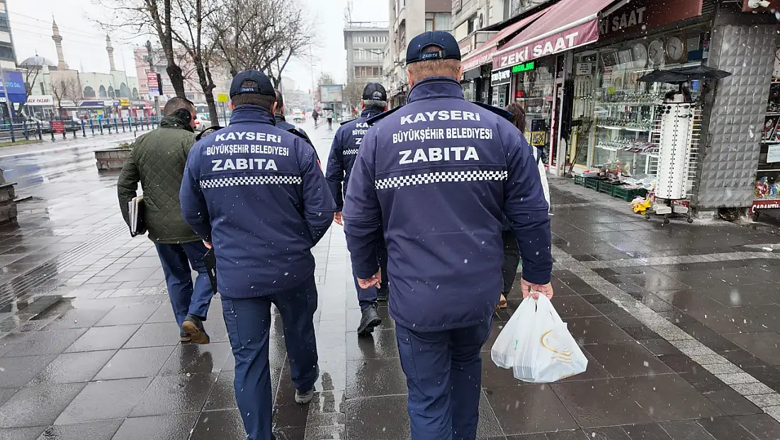 Kayseri’de ticarethaneler mercek altında