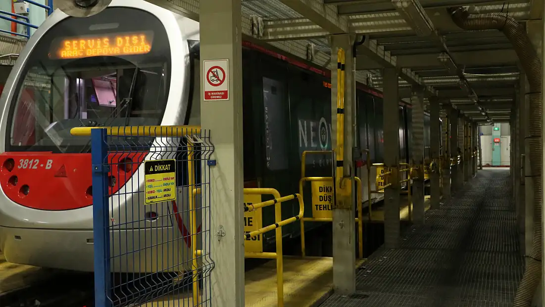 Kayseri’de tramvayda yerli üretimle yurt dışı bağımlılığı sona eriyor