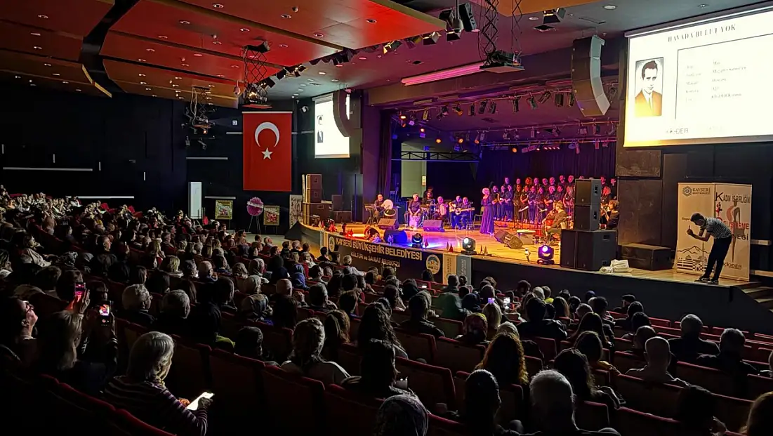 Kayseri’de türkü dolu gece