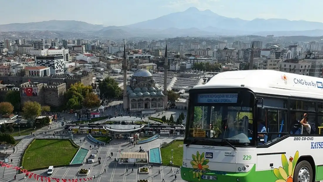 Kayseri’de ücretsiz ulaşım 2 gün sürecek! Detaylar belli oldu