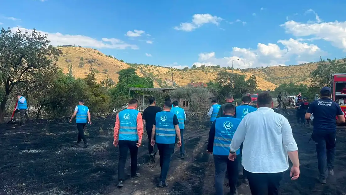 Kayseri'de Ülkücüler olayı duyar duymaz oraya akın etti! Korku dolu anlar
