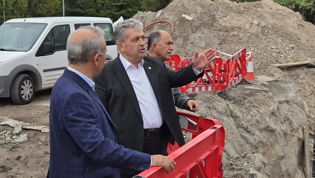 Kayseri’de vatandaşların beklediği yatırım sahada! Özsoy çalışmaları inceledi