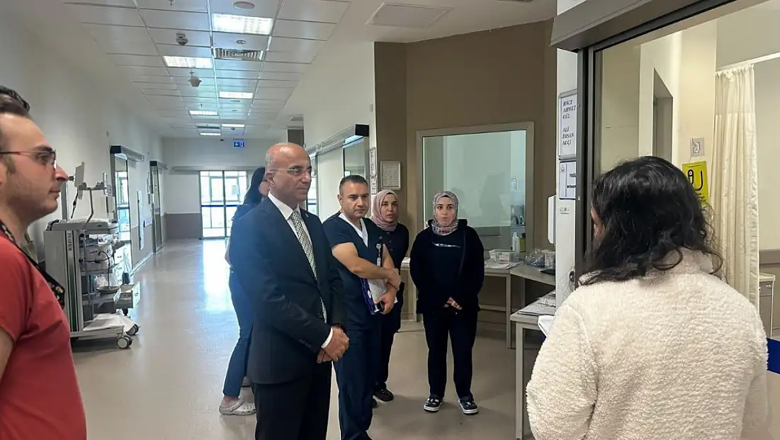 Kayseri’de vefa ziyareti: Aşkın Genç’ten Alçı’ya ziyaret