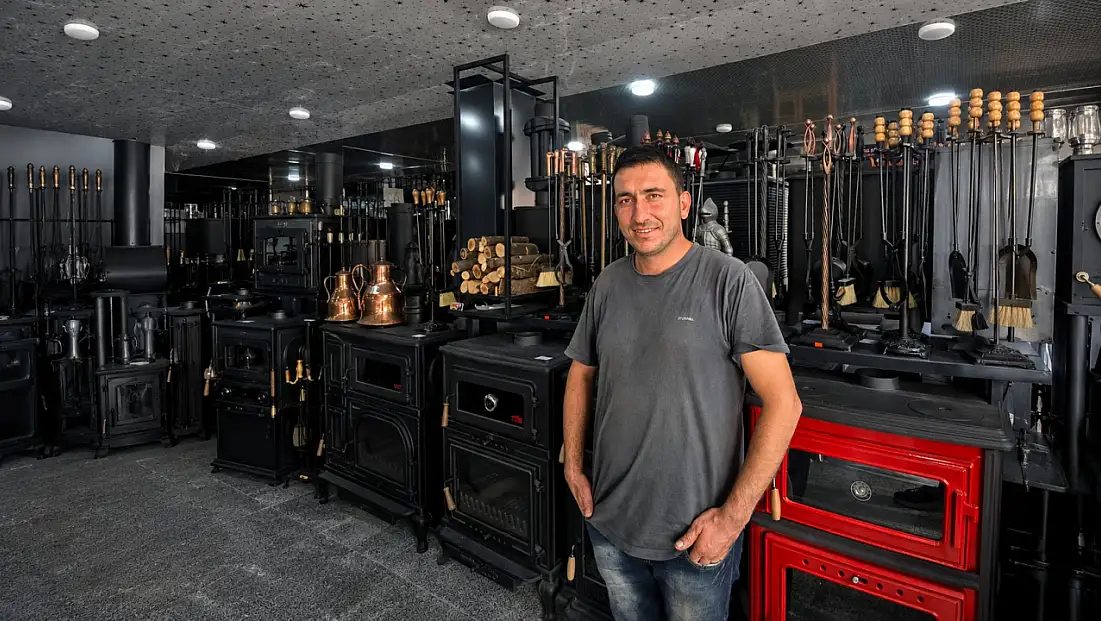 Kayseri’de villa kültürü sobacılığı değiştirdi: Üretimin yüzde 80’i artık şömine