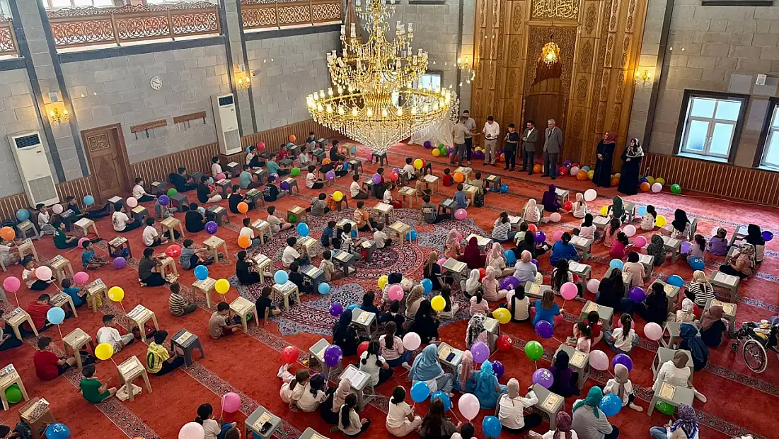 Kayseri'de Yaz Kur'an Kursları coşkuyla başladı