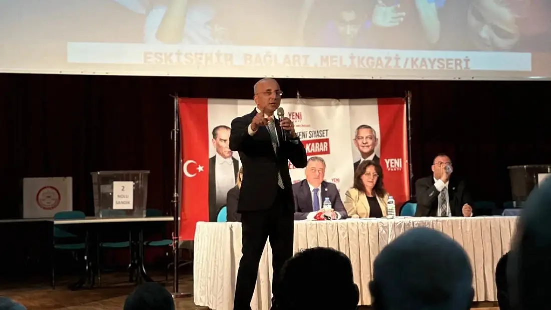 Kayseri’de Yeni Parti hareketliliği: Aşkın Genç’ten önemli açıklamalar