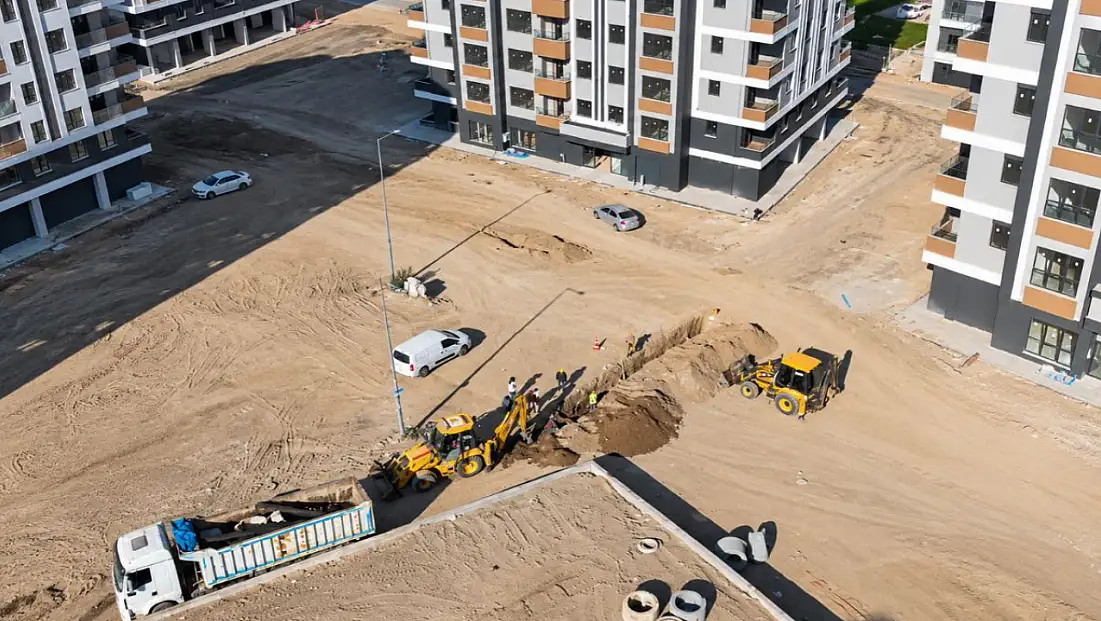 Kayseri'de yeni yerleşim alanlarının altyapısı güçlendiriliyor!
