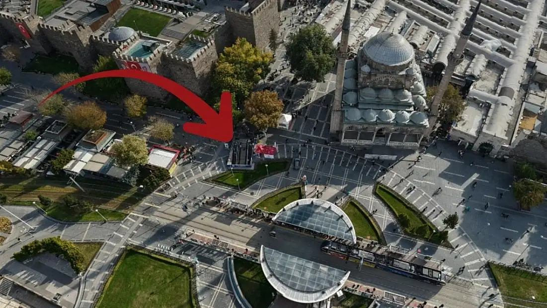 Kayseri’de Yeraltı Çarşısı’nın girişi değişiyor!