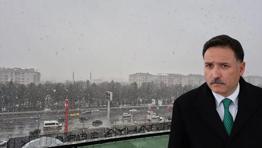 Kayseri’de yoğun kar yağışı başladı! Okullar tatil olacak mı?