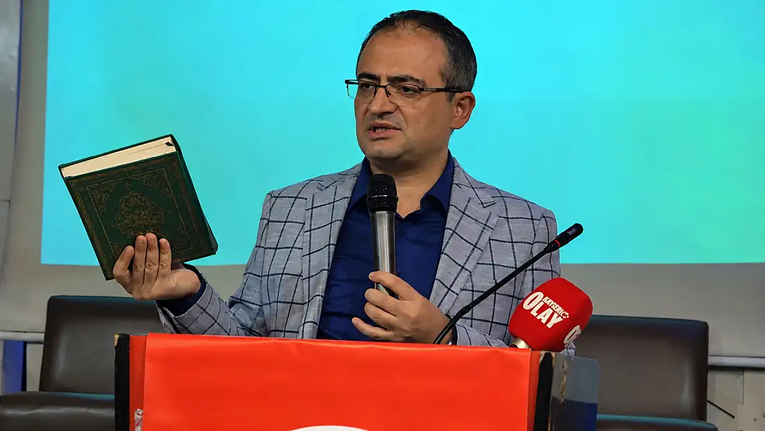 Kayseri’deki konferansta salon desteği ve yaşanan süreç konuşuldu