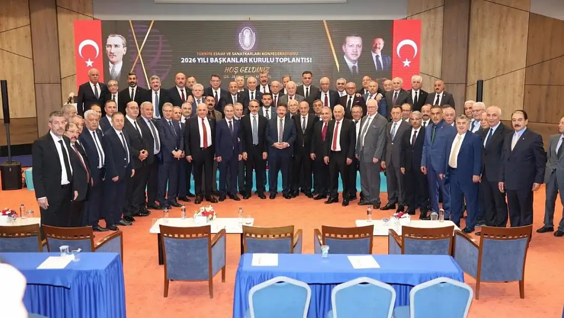 Kayseri’deki projeler TESK toplantısında gündeme geldi