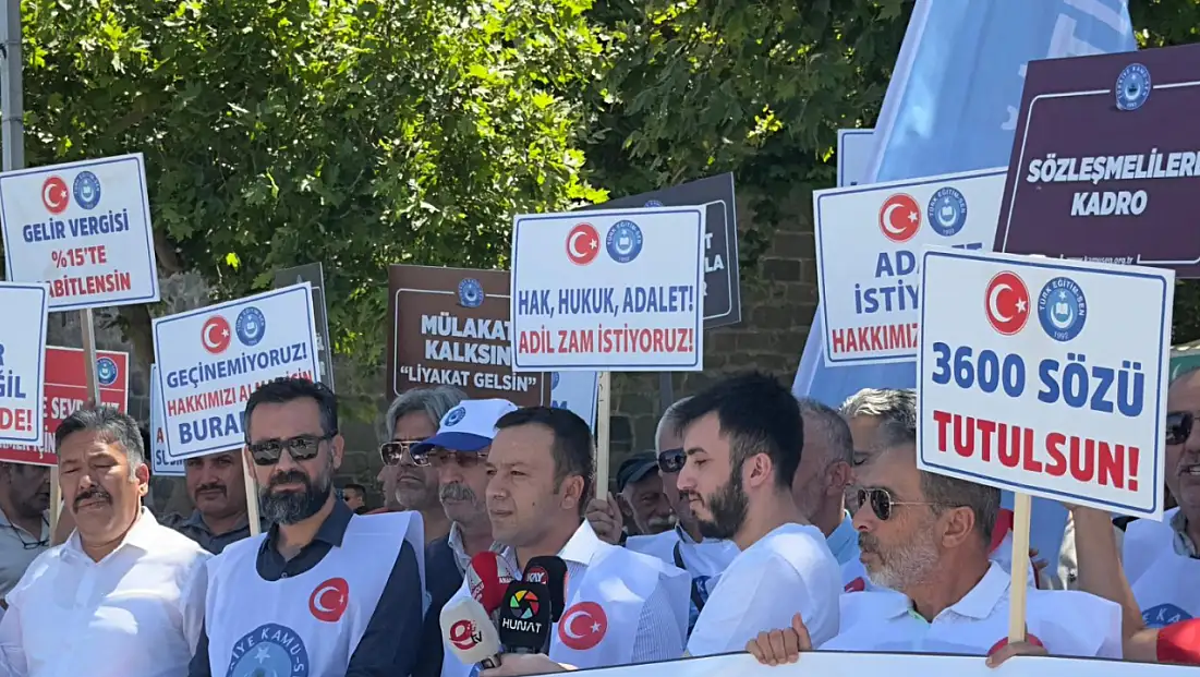 Kayseri’deki sendikadan ‘Baskı, tehdit, zorbalık, ikna odaları’ iddiası