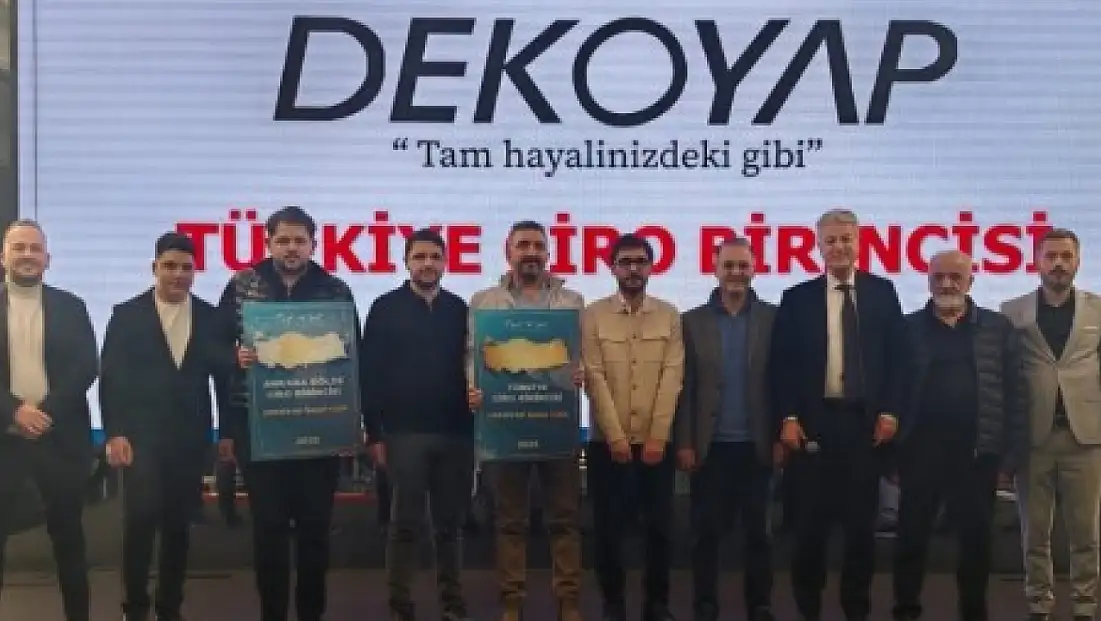 Kayseri’den Türkiye'nin zirvesine: Kayserili şirket sektörün ciro şampiyonu oldu!