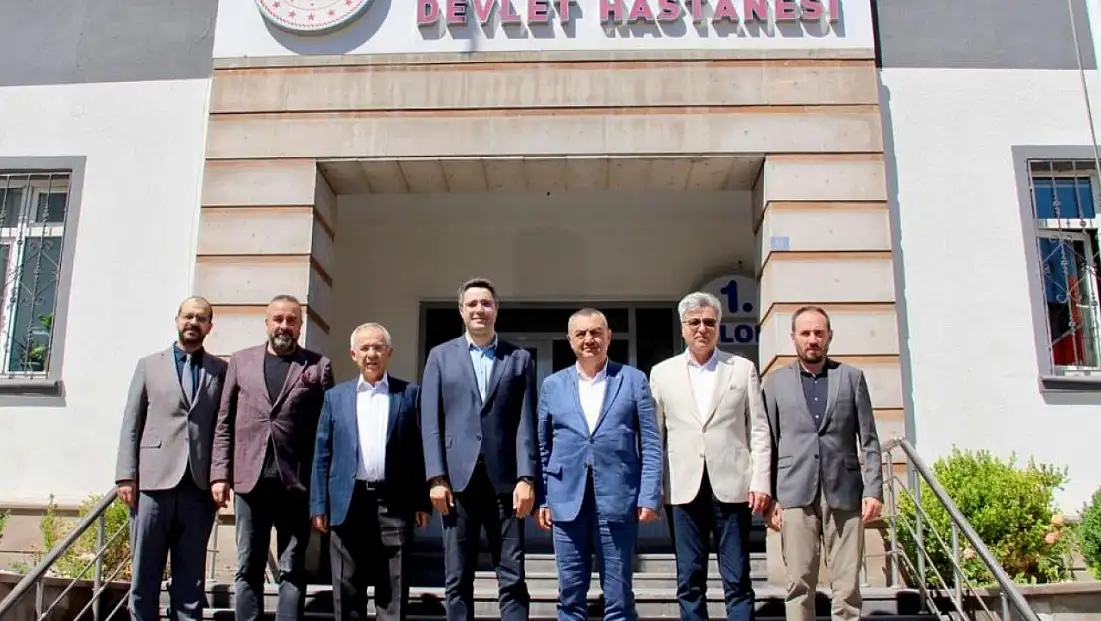 Kayseri Devlet Hastanesi'nde doktor ziyareti!