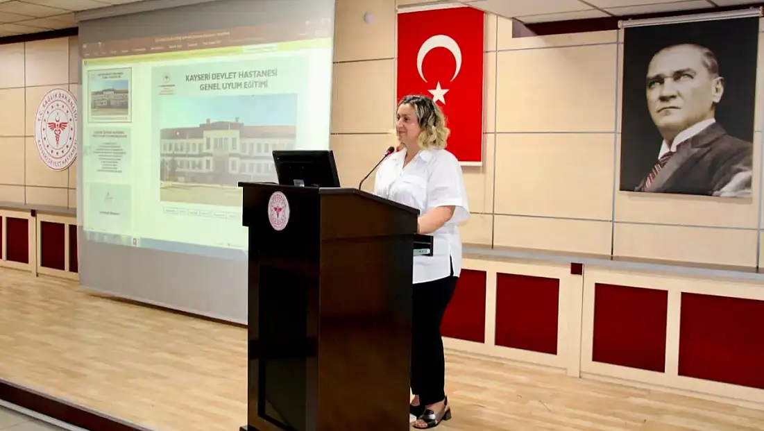 Kayseri Devlet Hastanesi’nde eğitim