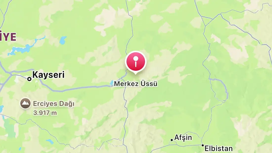 Kayseri gece ve sabah saatlerinde yine sallandı!