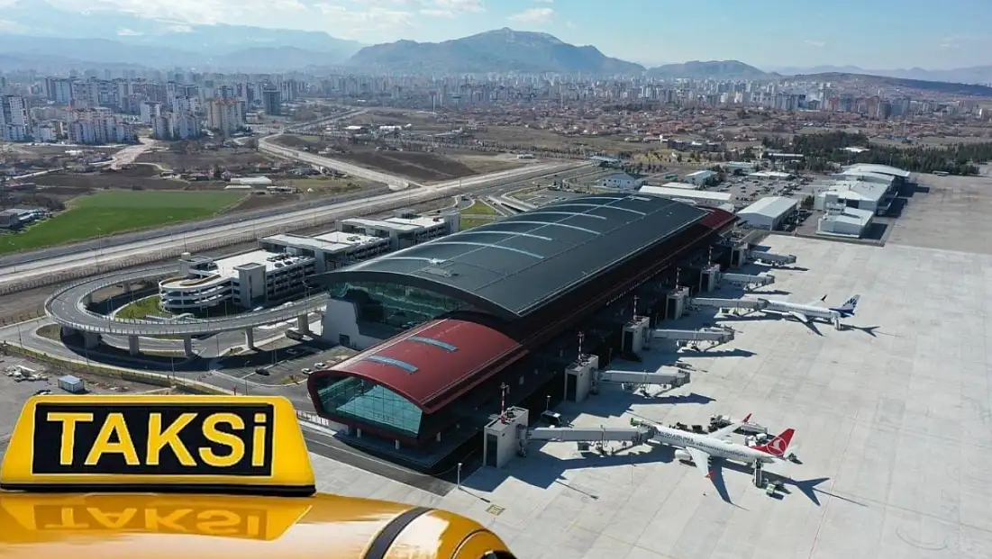 Kayseri Havalimanındaki saldırı iddialarına taksicilerden yanıt geldi!
