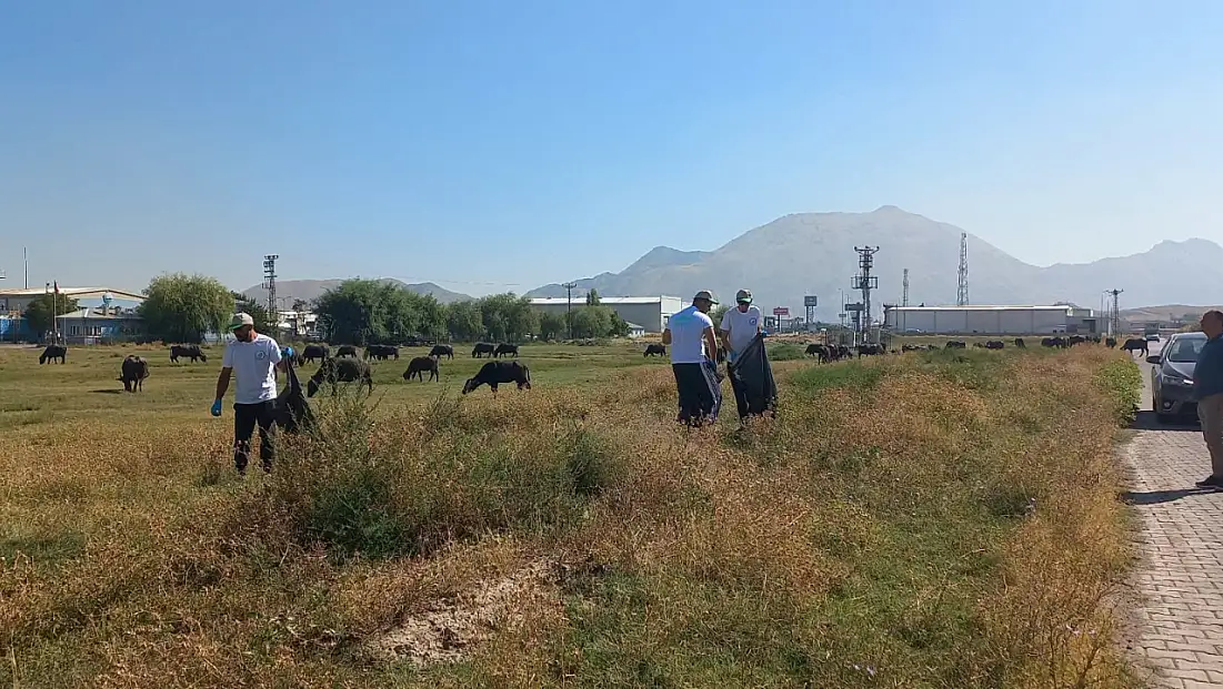 Kayseri Hürmetçi Sazlığı’nda dikkat çeken çalışma