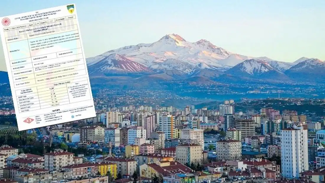 Kayseri için 'acil' kodlu uyarı!