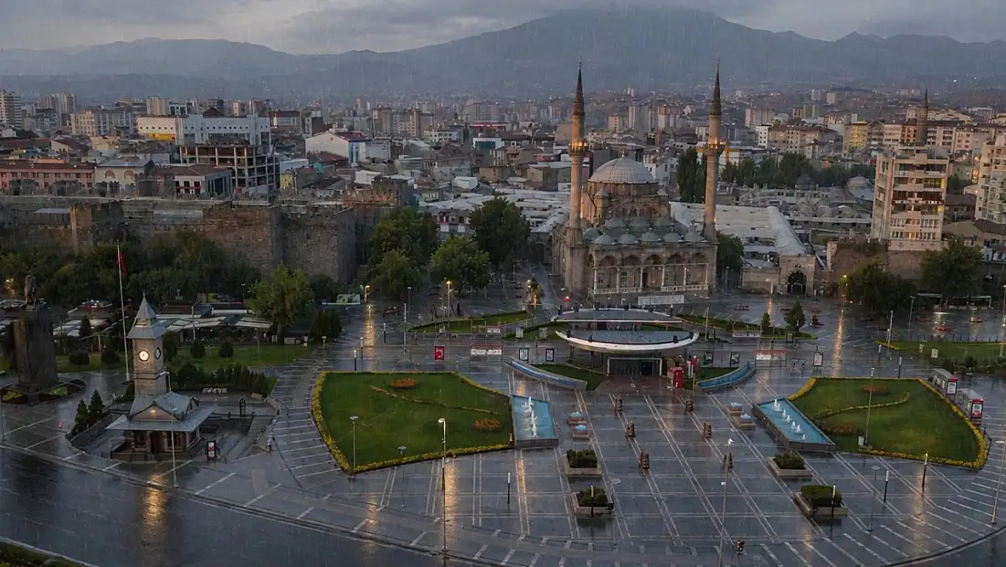 Kayseri için kuvvetli yağış uyarısı! Meteoroloji saat verdi