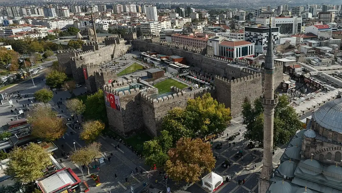 Kayseri Kalesi’nin içinde çalışmalar başladı! Bakın ne yapılıyor?