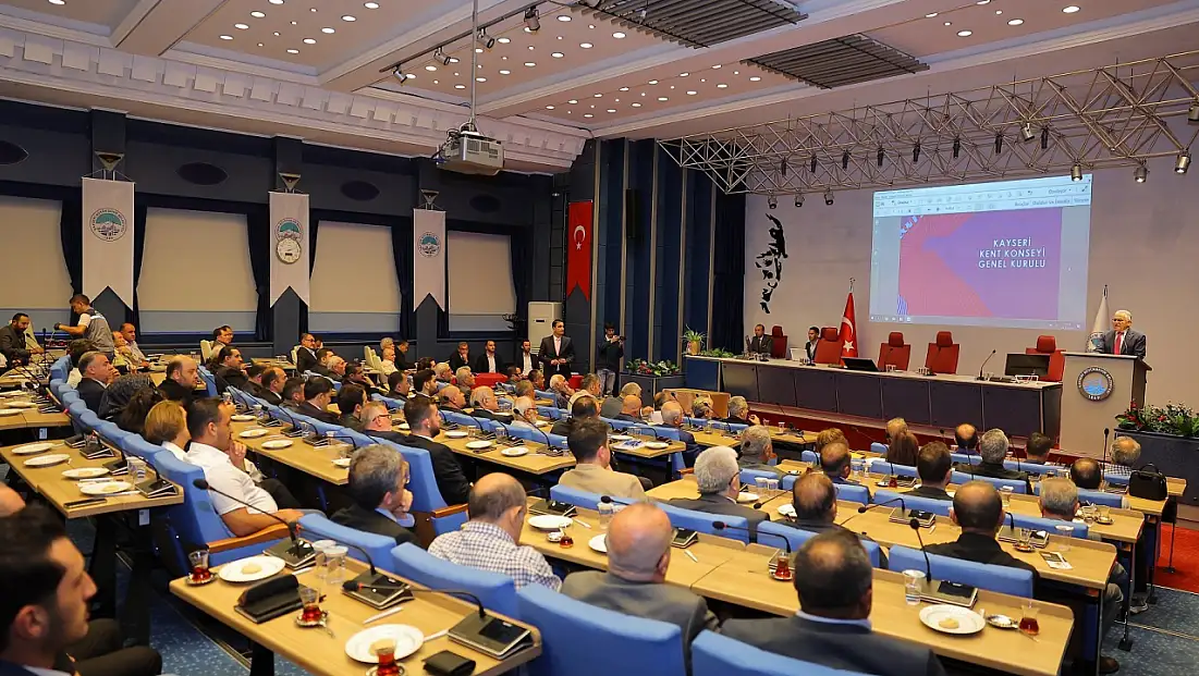 Kayseri Kent Konseyi’ne yeni başkan!