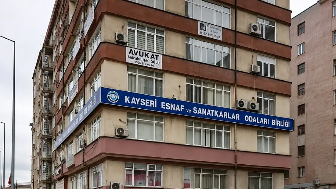 Kayseri merkezdeki Esnaf ve Sanatkarlar Odaları Birliği binası satılıyor! Tarih belli oldu