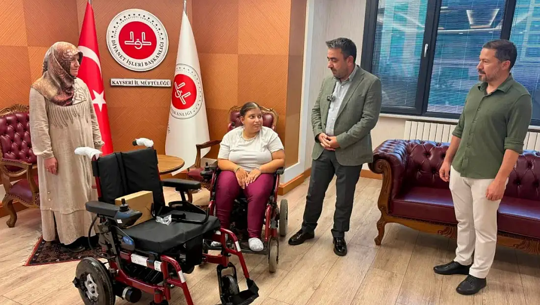 Kayseri Müftülüğü’nden gönüllere dokunan destek