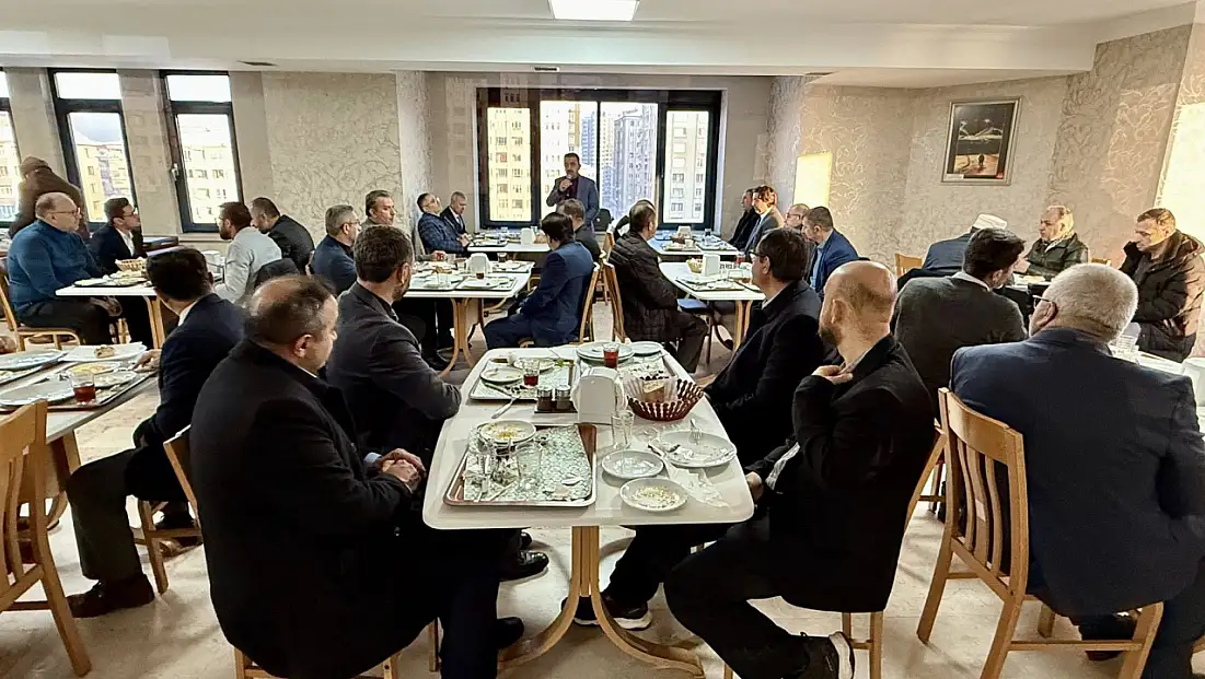 Kayseri Müftülüğünde 'Gönül Sofrası' buluşması