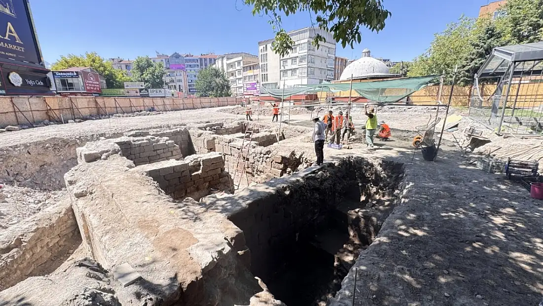 Kayseri’nin altında 900 yıllık tarih: Kayıp medrese gün yüzüne çıkarılıyor