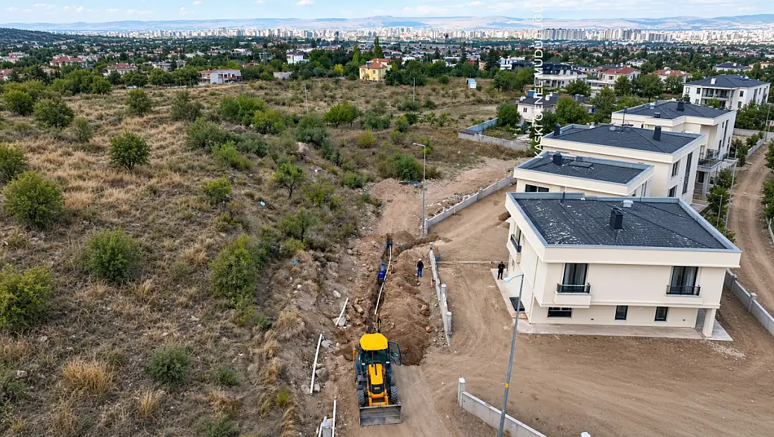 Kayseri’nin büyüyen mahallesinde yeni evler için çalışma!