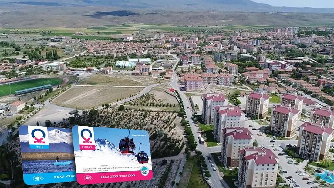 Kayseri’nin en şanslı ilçesi! Ulaşım sadece 31,25 TL