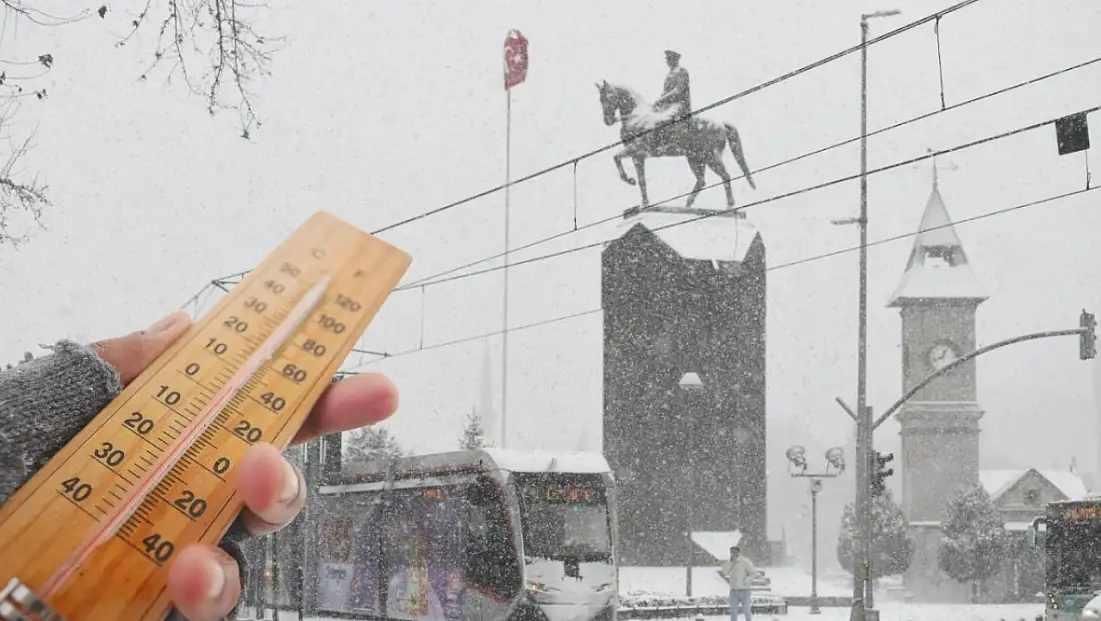 Kayseri’nin en soğuk yeri belli oldu! Termometreler bakın kaçı gördü?
